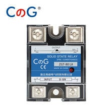 CG 80A 100A LA Single Phase Linear Proportional Controller Input 0-10V OR 4-20mA Voltage Type For Equipment Solid State Relay 2024 - buy cheap