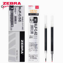 Zebra-caneta j77/jjs77, 10 peças, gel recarga de caneta à base de água de 0.5/0.4mm, caneta preta para teste de estudante, sem matéria 2024 - compre barato