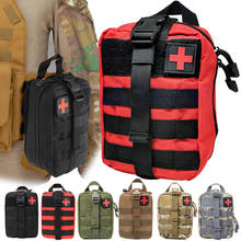 Аптечка первой помощи для кемпинга, Военная Тактическая медицинская поясная сумка, сумка из ткани «Оксфорд» для экстренного отдыха, путешествий, кемпинга, Molle 2024 - купить недорого