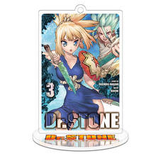 Height 9cm Dr.STONE Anime Action Figure Toy Acrylic Keychain Decorative Ornaments 2024 - buy cheap