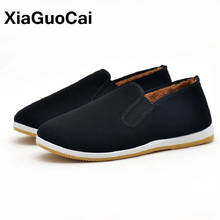 Men Canvas Shoes Winter Warm Casual Shoes Man With Fur Plush Cotton Flats Soft Sole Slip-On Male Loafers Driving Footwear Cheap 2024 - buy cheap