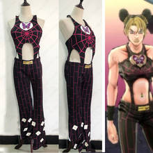 New Anime JoJo's Bizarre Adventure Jolyne Cujoh Cosplay Jolyne Kujo Costume custom made 2024 - buy cheap