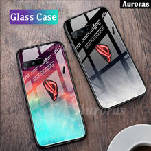 Auroras Case For Asus Rog Phone 3 Tempered Glass Case Starry Sky Design Funda For ASUS ROG 3 Cover Shockproof Funda 2024 - buy cheap