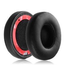 Memory Foam Replacement Earpads Protein Leather Ear Cups Ear Cover for Beats By Dr Dre Solo2.0 3.0 on-Ear Wireless Headphones 2024 - buy cheap