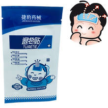 Drop Ship 6 Pieces/Box zb Ice Cooling Patch Natural Headache Stress Pain Relief Pad Chinese Cooling Fever Plaster Herbal Gel 2024 - buy cheap