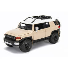 Diecast Model Cars 1:24 Scale TOYOTA FJ CRUISER Off-road Vehicle Alloy Static Display Adult Collection Gift Color Boxed 2024 - buy cheap