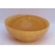 free shipping  Collectible Decorated Chinese Hand-carved Yellow Jade Bowl 2024 - buy cheap