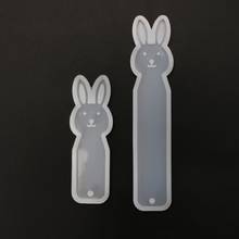 Silicone Mold DIY Bookmark Cute Rabbit Mirror Crafts Jewelry Making Epoxy Resin  Dried Flower Resin Decorative DIY Hand Crafts 2024 - buy cheap