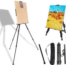 Adjustable Iron Painting Display Artist Easel Tripod Stand Folding Portable Sketching Rack Painting Tools Supplies Organizer 2024 - buy cheap