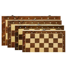 Magnetic Travel Chess Set, Wooden Board Games Chess Set for Adults, Folding 2024 - buy cheap