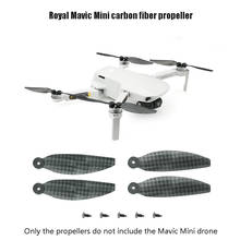 For Mavic Mini Carbon Fiber Propellers Foldable Quick Release Low Noise Propellers with Screws for Drone Accessories 2024 - buy cheap