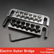 Intonvisor combo ponte traseira de ponte de guitarra elétrica de corpo sólido cromada/preta 2024 - compre barato