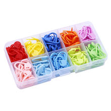 120PCS Box Knitting Accessories Plastic Crochet Locking Stitch Markers Sewing Accessories Knitting Crochet 2024 - buy cheap
