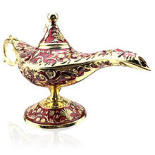 Lamp Retro-Toy Home-Decor-Ornaments Elegant Vintage for 22cm Tea-Pot Wishing Zinc-Alloy 2024 - buy cheap