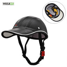 WOSAWE, спортивная шапка для верховой езды, полушлем, бейсболка, MTB, Велоспорт, роликовый скейтборд, скутер, мотоциклетные шлемы, безопасная жесткая шапка 2024 - купить недорого