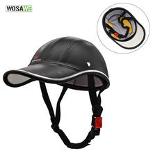 WOSAWE-gorro deportivo para montar a caballo, medio casco, gorra de béisbol para ciclismo de montaña, monopatín, Scooter, cascos de motocicleta, sombrero duro de seguridad 2024 - compra barato