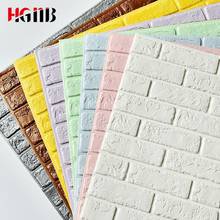 Anti Collision 3D Wall Stickers for Kids Room Decor 3D Brick Wallpaper for Living Room Bedroom Decor Self adhesive Wall Paper 2024 - buy cheap