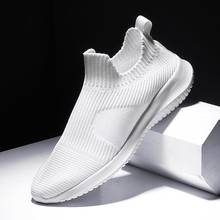 Big Size Summer Men Running Shoes Sport Man Shoes Socks Sneakers Sports Shoes for Male Trainers Men White Athletic Fitness E-206 2024 - buy cheap