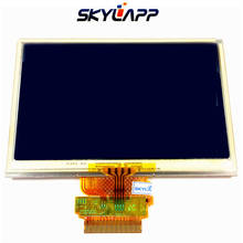 Painel de tela lcd original de 4.3 "para tomtom via 110 gps, tela com touch screen digital, frete grátis 2024 - compre barato