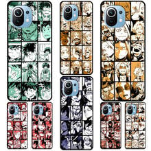 Bakugo Izuk Todoroki Collage BNHA Case For POCO X3 Pro X4 Pro GT M3 M4 F3 Cover For Xiaomi Mi 11 Lite Mi 12 12X 10T 11T Pro 2024 - buy cheap