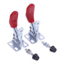 2pcs GH-201A 27kg Horizontal Quick Release Toggle Clamps Set clamps pipe clamp clamps for woodworkin 2024 - buy cheap