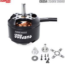 SURPASS HOBBY C6354 250KV/200KV Brushless Motor for RC Airplane Fixed-wing Glider Aircraft 2024 - buy cheap