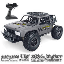 Flytec SL-151A 1/14 2.4GHz RC Car 20km/h High Speed Off-Road Racing Climbing Car Dessert Buggy RC Toys for Kids 2024 - buy cheap