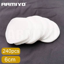 Armiyo 6cm Dia Gun Cleaning Patch Rifle Pistol Oil Blotting Paper Cleaning Highly Water Absorption Cotton Hunting Accessories 2024 - buy cheap