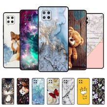 Para samsung galaxy a42 5g caso silicone macio capa traseira do telefone em galaxya42 a 42 5g SM-A426B a426 pára 6.6 polegada preto tpu caso 2024 - compre barato