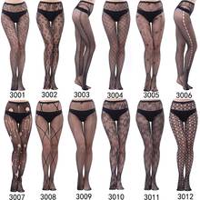 Women's Tights Classic Leopard  Silk Stockings.Thin Lady Vintage Faux Tattoo Stockings Pantyhose Female Hosiery S30 series 1 2024 - buy cheap