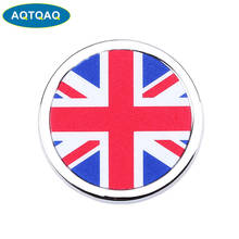 Accesorios exteriores para coche, pegatina de Metal con bandera de Inglaterra, MINI emblema redondo para Toyota Rover, Dodge, Skoda, 1 unidad 2024 - compra barato