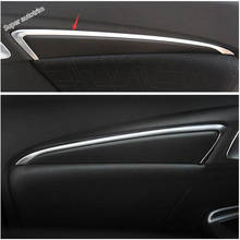 Lapetus внутренняя дверная ручка с ручкой в полоску 4 шт. Подходит для Honda Fit JAZZ 2014 - 2019 ABS аксессуары для интерьера 2024 - купить недорого
