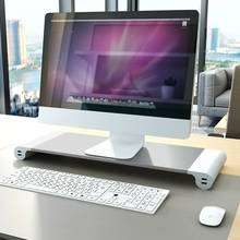 Soporte de aluminio para ordenador portátil, organizador de escritorio con 4 puertos de carga USB, almacenamiento de teclado, enchufe cargador para UE, EE. UU., Reino Unido 2024 - compra barato