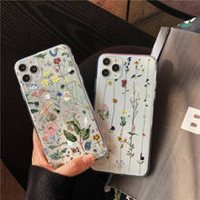 Fashion Cute Plants Flowers Soft Phone Case For Xiaomi Note 10 9t A3 9 lite For Redmi Note 7 8 9 Pro 9s 8t Transparent Cover 2024 - buy cheap