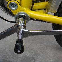 Bicicleta pedal manivela extrator roda extrator parafusos ciclismo remoção extrator bycicle ferramentas de reparo 2024 - compre barato