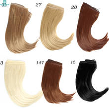 1pcs 25*100CM Hair for doll 1/3 1/4 BJD DIY Big curly hair Brown khaki light gold 2024 - buy cheap