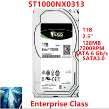 New Original HDD For Seagate 1TB 2.5" SATA 6 Gb/s 128MB 7200RPM For Internal HDD For Enterprise Class HDD For ST1000NX0313 2024 - buy cheap