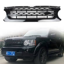 Для Land Rover LR4 L319 2010 2011 2012 2013 Discovery 4 Передняя решетка верхняя сетка GrillGloss черные автозапчасти 2024 - купить недорого