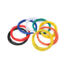 10M UL-1007 24AWG Hook-up Wire 80C / 300V Cord DIY Electrical Wire cable Red/Black/Blue/Yellow/green/white/Orange/purple 2024 - buy cheap