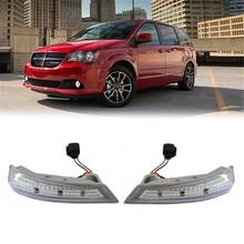 Автомобильный боковой зеркальный светодиодный светильник указателя поворота для Dodge Grand Caravan/Chrysler Town кантри/Volkswagen 08-16 68052079AC 2024 - купить недорого