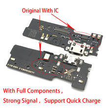 Оригинальное зарядное устройство для Motorola Moto E4 Plus Micro USB док-разъем порт для зарядки микрофон гибкий кабель 2024 - купить недорого