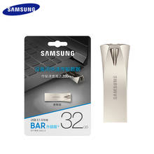 100% оригинальный Samsung USB 3,1 USB флеш-накопитель плюс 32 Гб 64 ГБ высокоскоростной 128 ГБ 256 мини USB флеш-накопитель карта памяти флешка 2024 - купить недорого