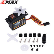 Оригинальный EMAX ES3005 42g металлический Аналоговый сервопривод для RC самолета водонепроницаемый 2024 - купить недорого