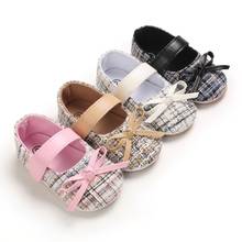 Sapatos infantis de princesa com laço, calçados para bebês e meninas recém-nascidas, primavera, sapatos adoráveis para festa de aniversário de 2021 2024 - compre barato