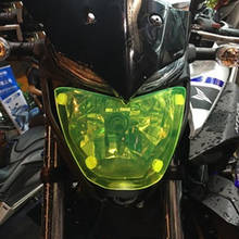 Для YAMAHA MT-03 MT03 MT 03 FZ-03 FZ03 FZ 03 2015-2019 защита для передней фары мотоцикла защита для передней фары Защитная крышка для объектива 2024 - купить недорого