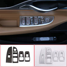 Para BMW serie 7 G11 G12 730li 740li 2016-2017 accesorios ABS de fibra de carbono ventana levantar cubierta para marco de interruptor Trim 2024 - compra barato