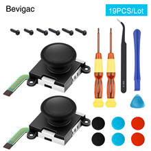 Bevigac 19/21pcs Professional Analog 3D Joy-Con Joystick Controller Replacement Repair Tools Kit for Nintendo Nintend Switch NS 2024 - buy cheap