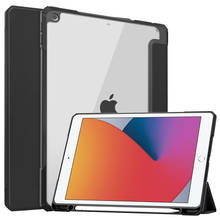 Case for iPad 10.2 inch 2019 2020 Smart Cover with Pencil Holder for iPad 7th 8th Generation case Model A2270/A2428/A2429/A2430 2024 - buy cheap