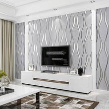 3D Striped Wallpaper For Walls Roll Living Room TV Background Wall Decoration Paper Wall Papers Home Decor Modern Papier Peint 2024 - buy cheap