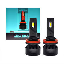 HIDLT 2PCS High Bright Car LED Headlight Bulb H4 H7 H8 H9 H11 HB3 9005 HB4 9006 Auto Headlamp G-XP Chips 6500K LED Fog Lamps 2024 - buy cheap